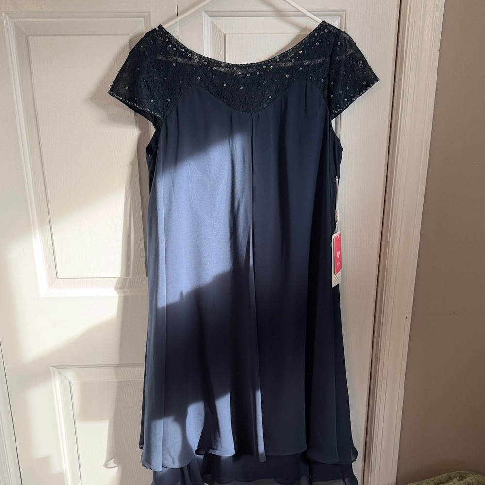 Navy Blue Dress- size 14